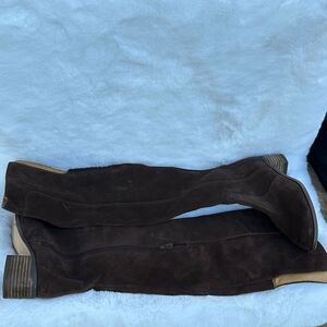 Corso Como over the knee Brown Suede Knee-High Boots